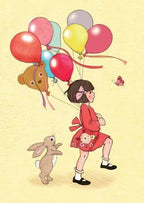 Postkarte Geburtstagsballons von Belle & Boo A6