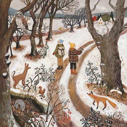 Print - Winterspaziergang