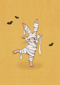 Postkarte Boo Mumie von Belle & Boo A6