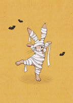 Postkarte Boo Mumie von Belle & Boo A6