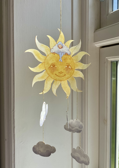Bastelbogen - Miss Sunshine