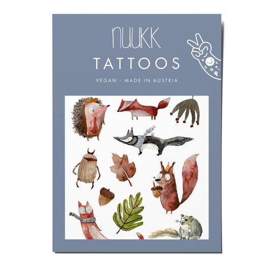 Bio Tattoo - Herbstwald