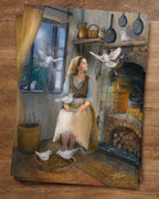 Postkarte Aschenputtel von Iris Esther A6