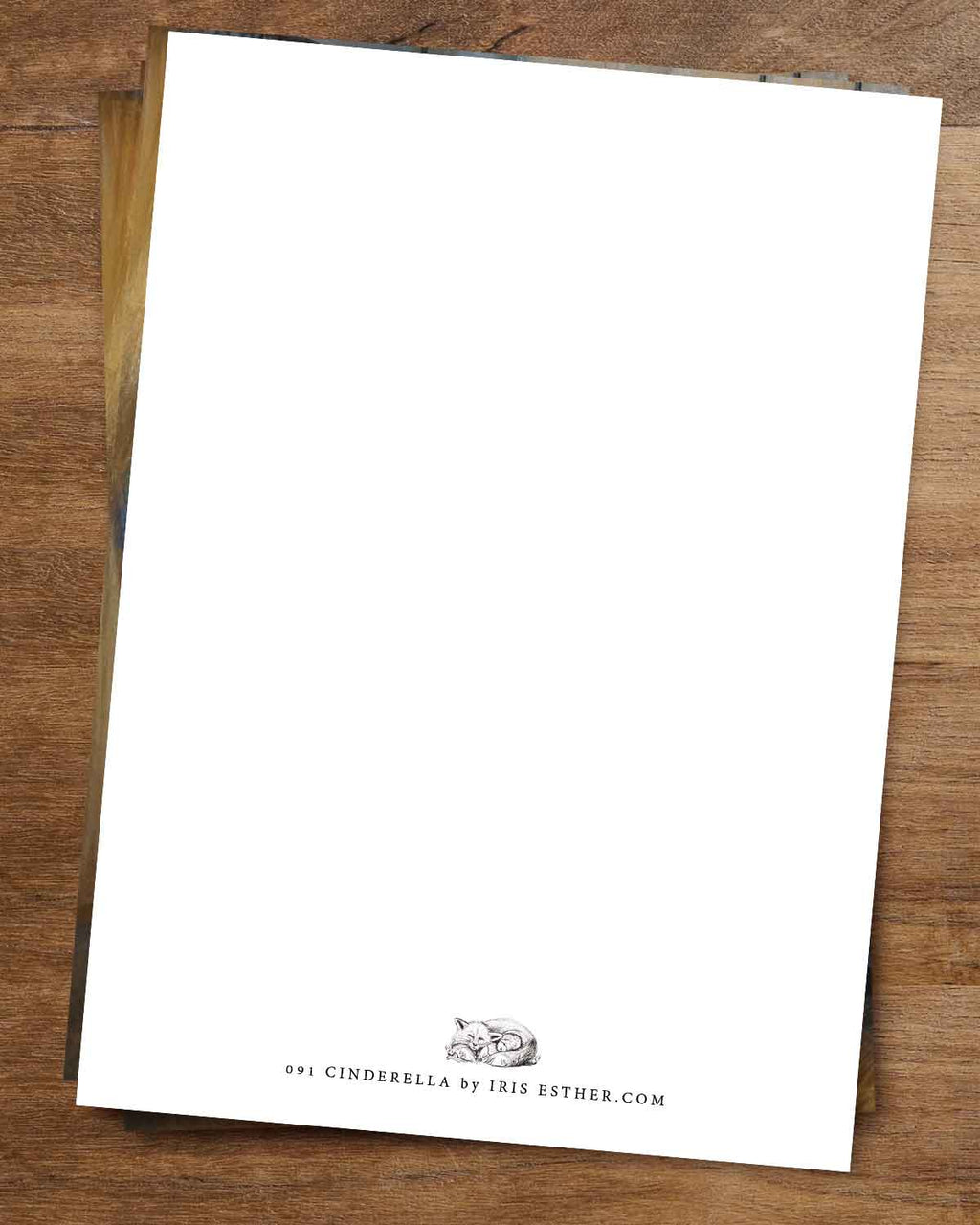 Postkarte Aschenputtel von Iris Esther A6, Ansicht 5