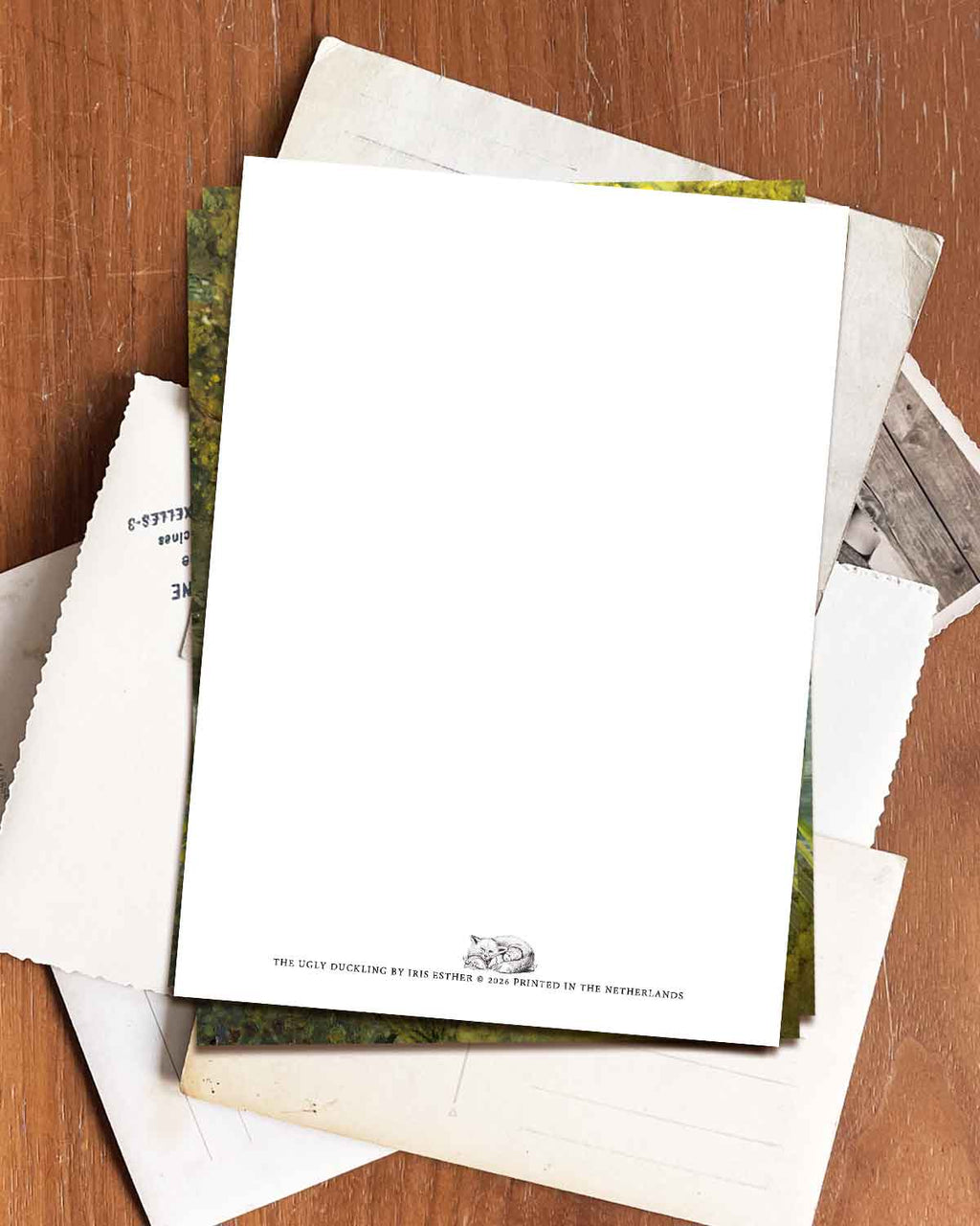 Postkarte Das hässliche Entlein von Iris Esther A6, Ansicht 5