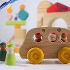 Grimm's Regenbogenfreunde Pastell, 12 Holzfiguren, Foto 4