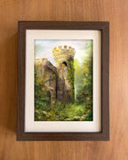 Postkarte Rapunzel von Iris Esther A6, Ansicht 4