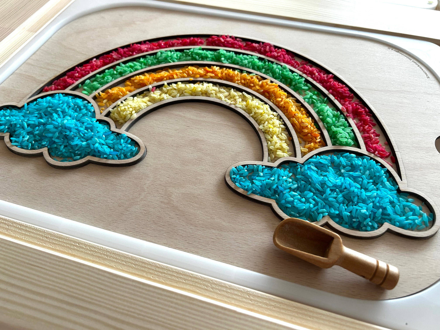 Regenbogenplatte – Trofast kompatibel