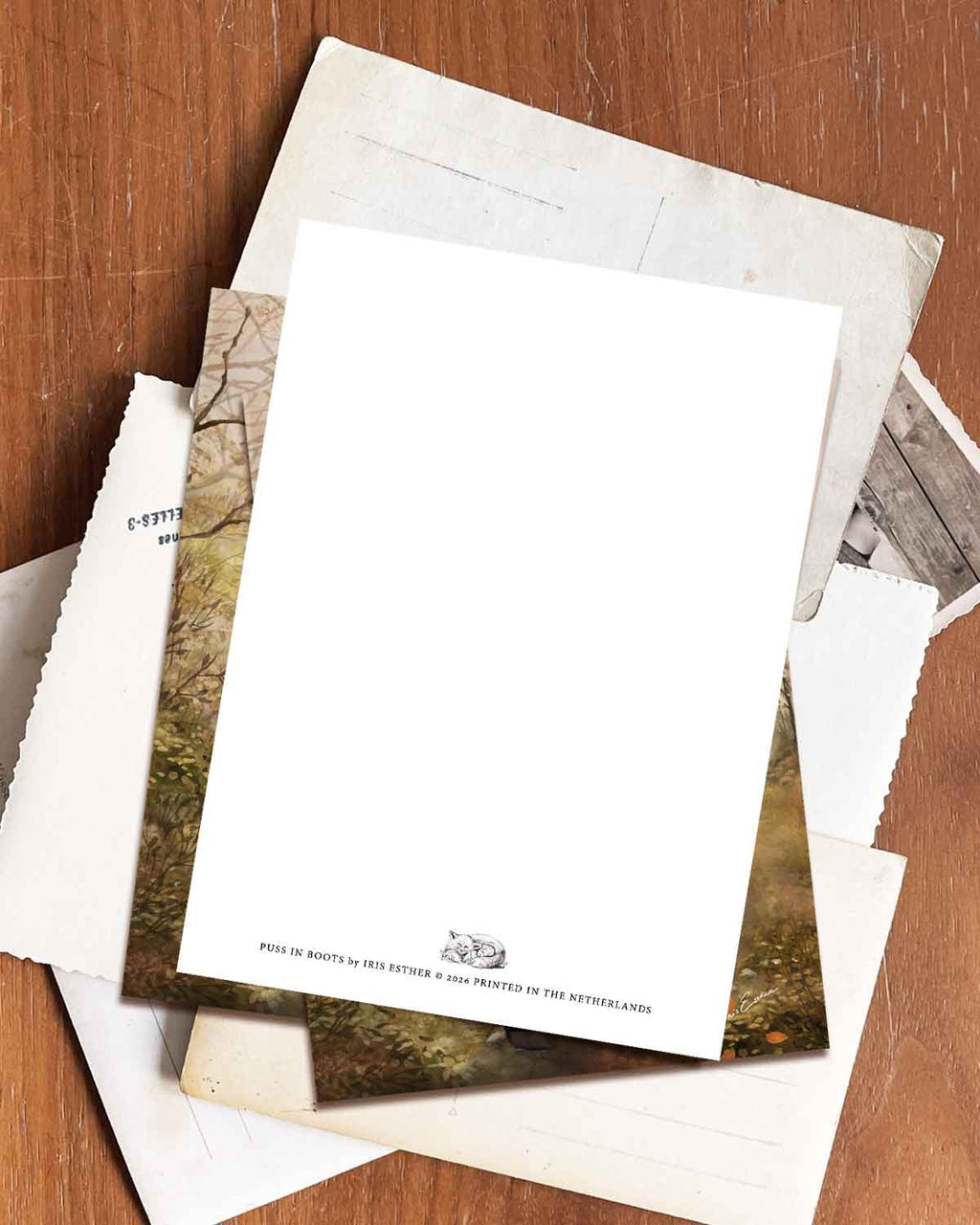 Postkarte Der gestiefelte Kater von Iris Esther A6, Ansicht 5