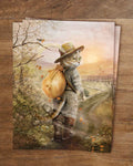 Postkarte Der gestiefelte Kater von Iris Esther A6