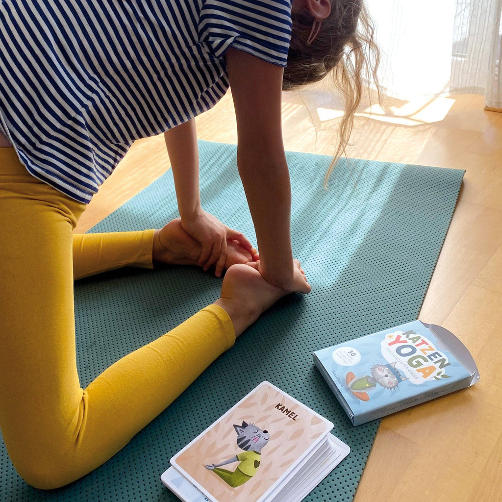 Yogakarten Katzenyoga für Kinder von Rüsselfuchs