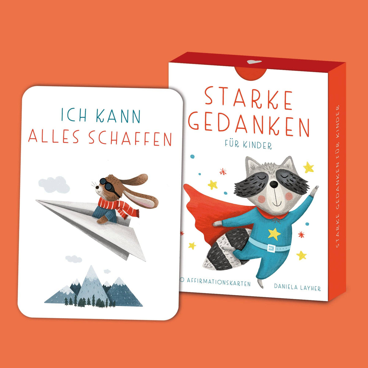Affirmationskarten Starke Gedanken für Kinder von Rüsselfuchs
