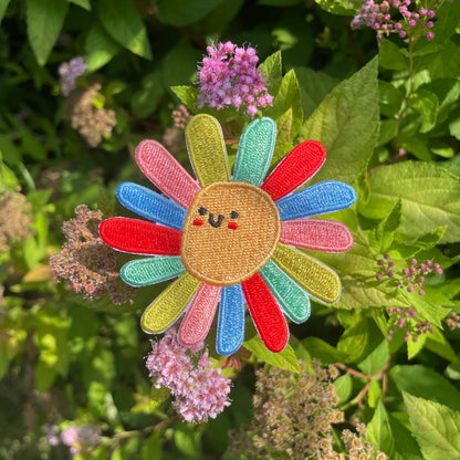 Bügelbild - Blumen Design