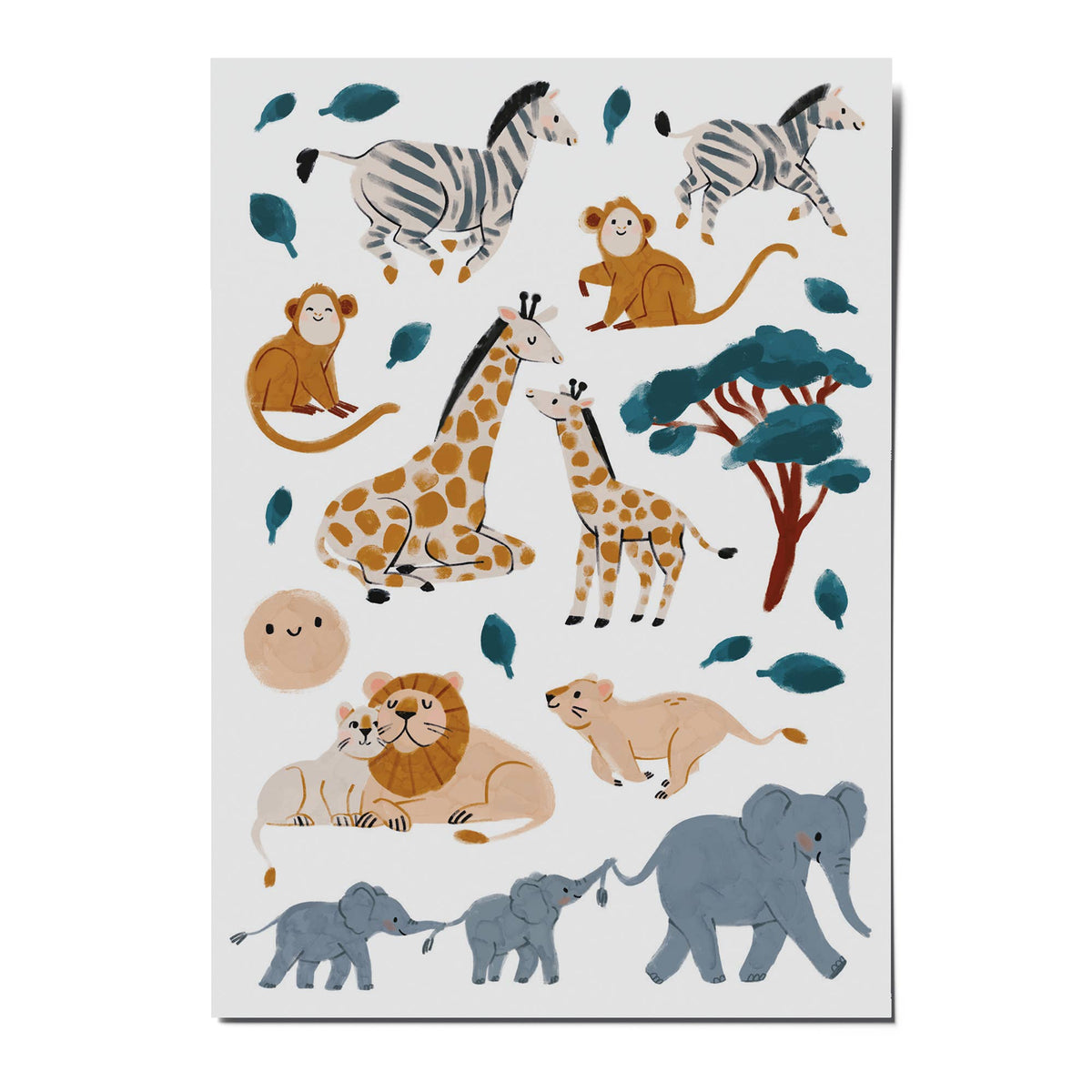 Kindertattoos Safari von nuukk