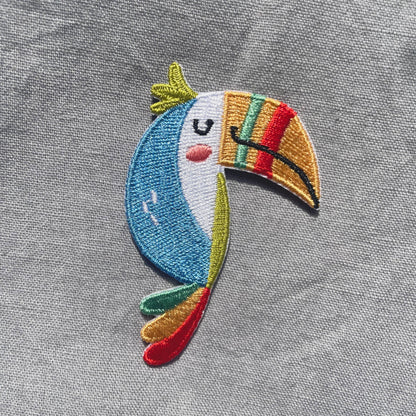 Bügelbild - Tucan