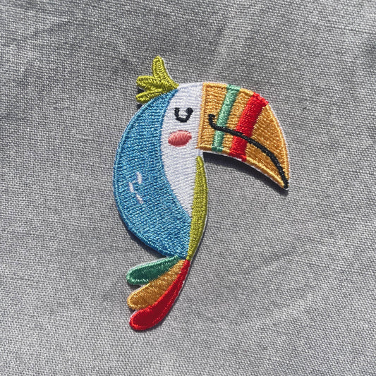 Bügelbild - Tucan