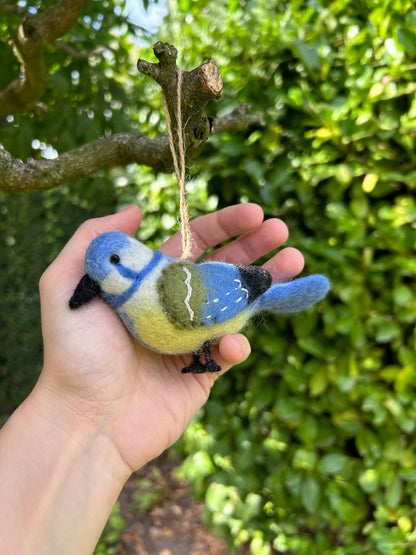 Filzanhänger - Blaumeise