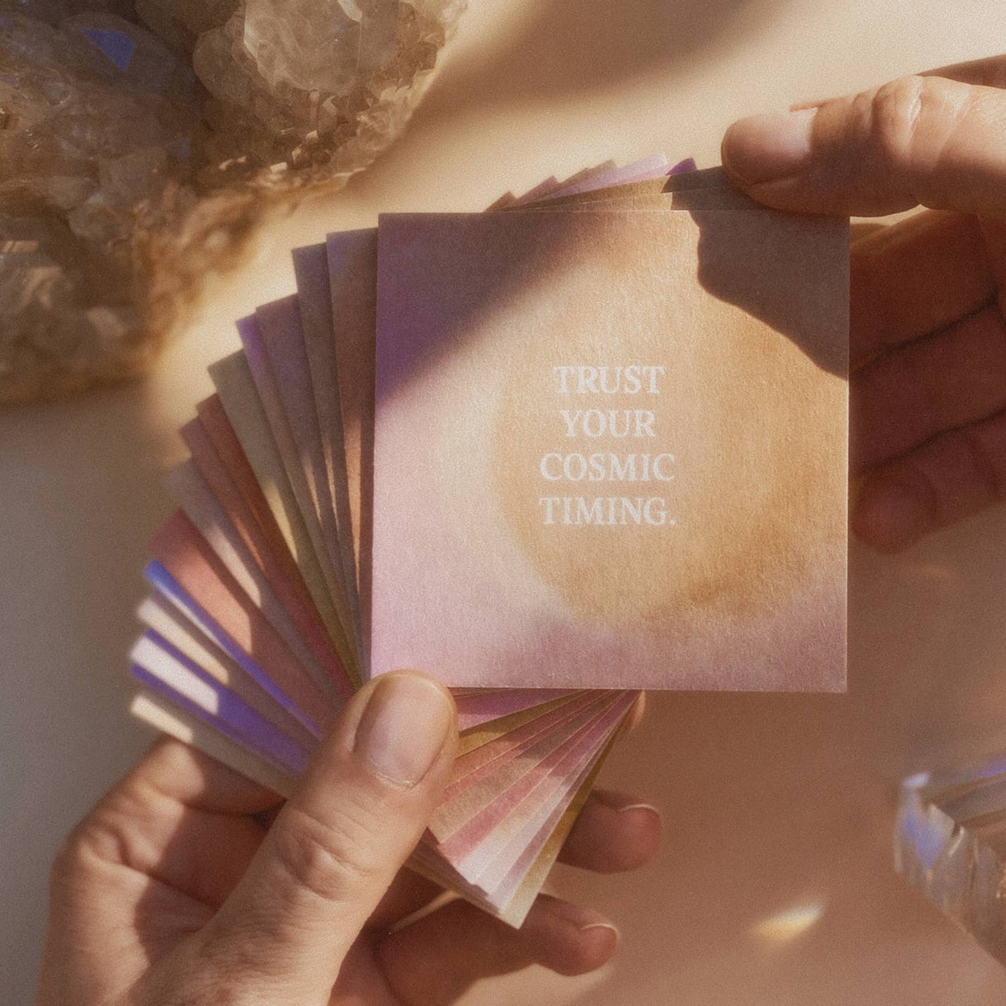 Be your own sunshine - Kartenset - 15 Karten mit Affirmationen
