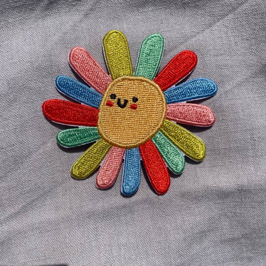 Bügelbild - Blumen Design