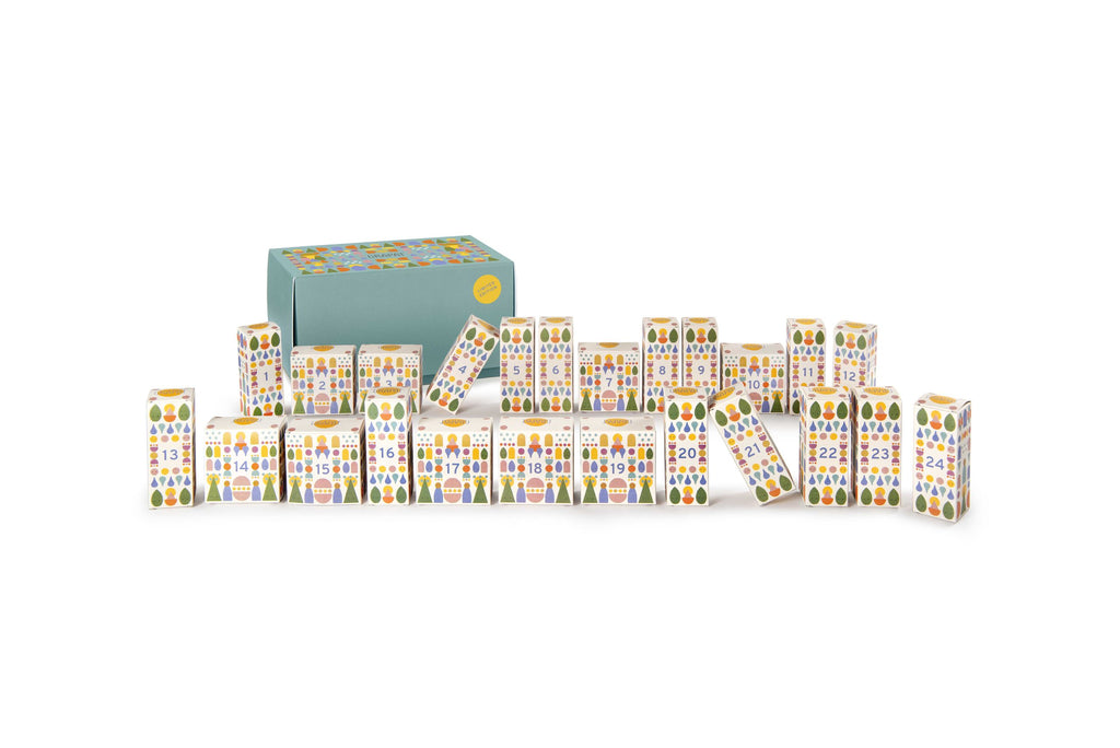Grapat Adventskalender 2026 mit Kalenderbox und 24 kleinen Türchen-Schachteln