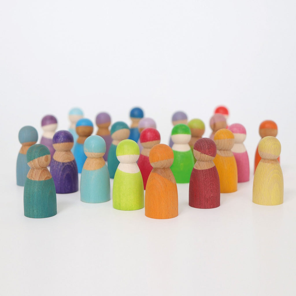 Grimm's Regenbogenfreunde, 12 Holzfiguren, Foto 4