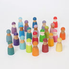 Grimm's Regenbogenfreunde Pastell, 12 Holzfiguren, Foto 6