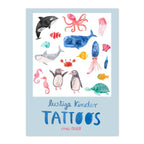Kindertattoos Wildes Meer von Frau Ottilie