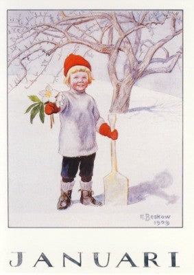 Elsa Beskow "Januar"