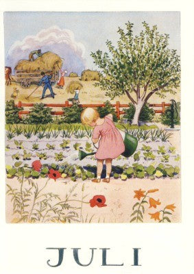 Elsa Beskow "Juli"