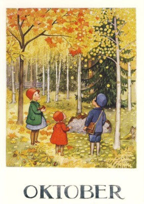 Elsa Beskow "Oktober"