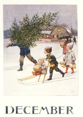 Elsa Beskow "Dezember"