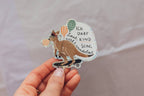 Glitzersticker Känguru von Liesels Wicht, Ansicht 3