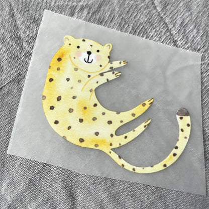 Bügelbild - Gepard