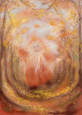 Postkarte Herbstgold von Sabine Reinink A6