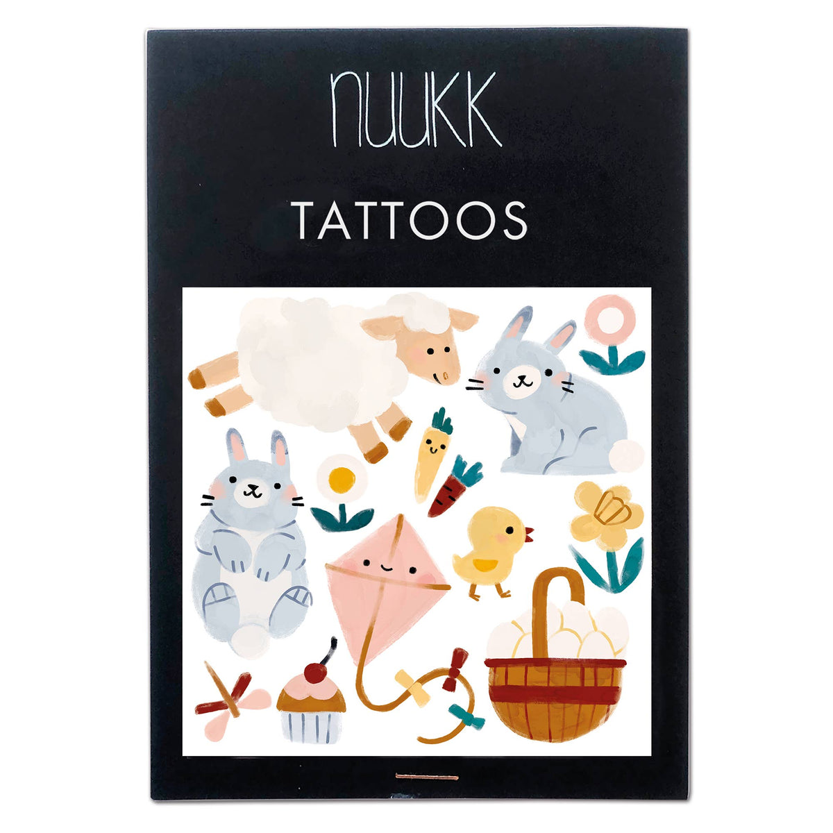 Kinder Tattoos - Frühlingstiere