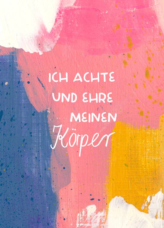 Affirmationskarten für Erwachsene - Karten für ein gutes Leben