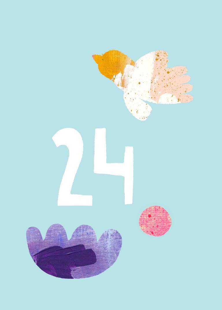 Adventskalender-Karten