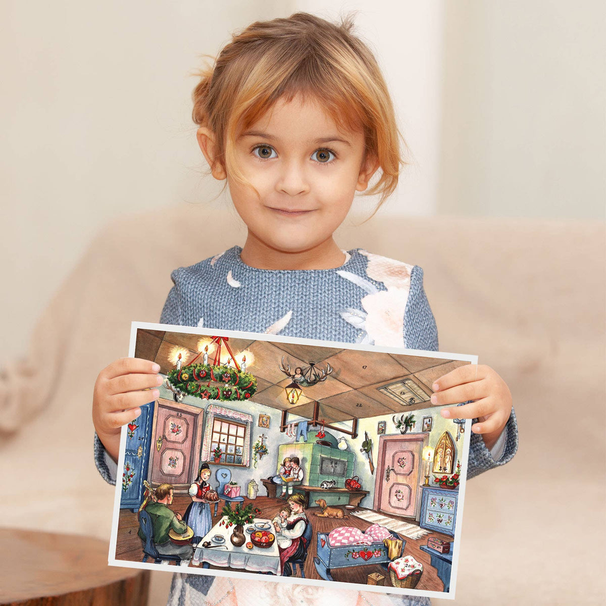 Adventskalender In der Stube von Sellmer A4