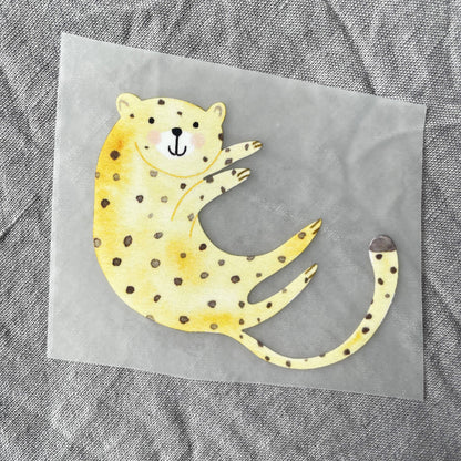 Bügelbild - Gepard