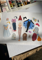 Ankleidepuppe Ruth von Tall Hat Tales, Ansicht 3
