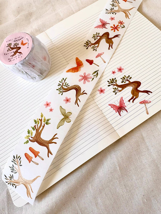 Washi-Rolle - Kiss-Cut - Frühling