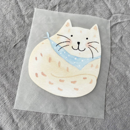 Bügelbild - Katze