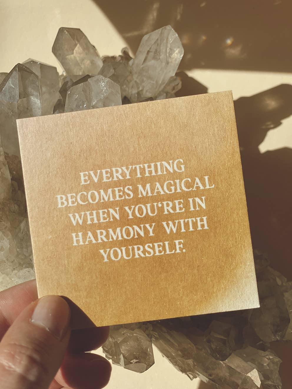 Be your own sunshine - Kartenset - 15 Karten mit Affirmationen