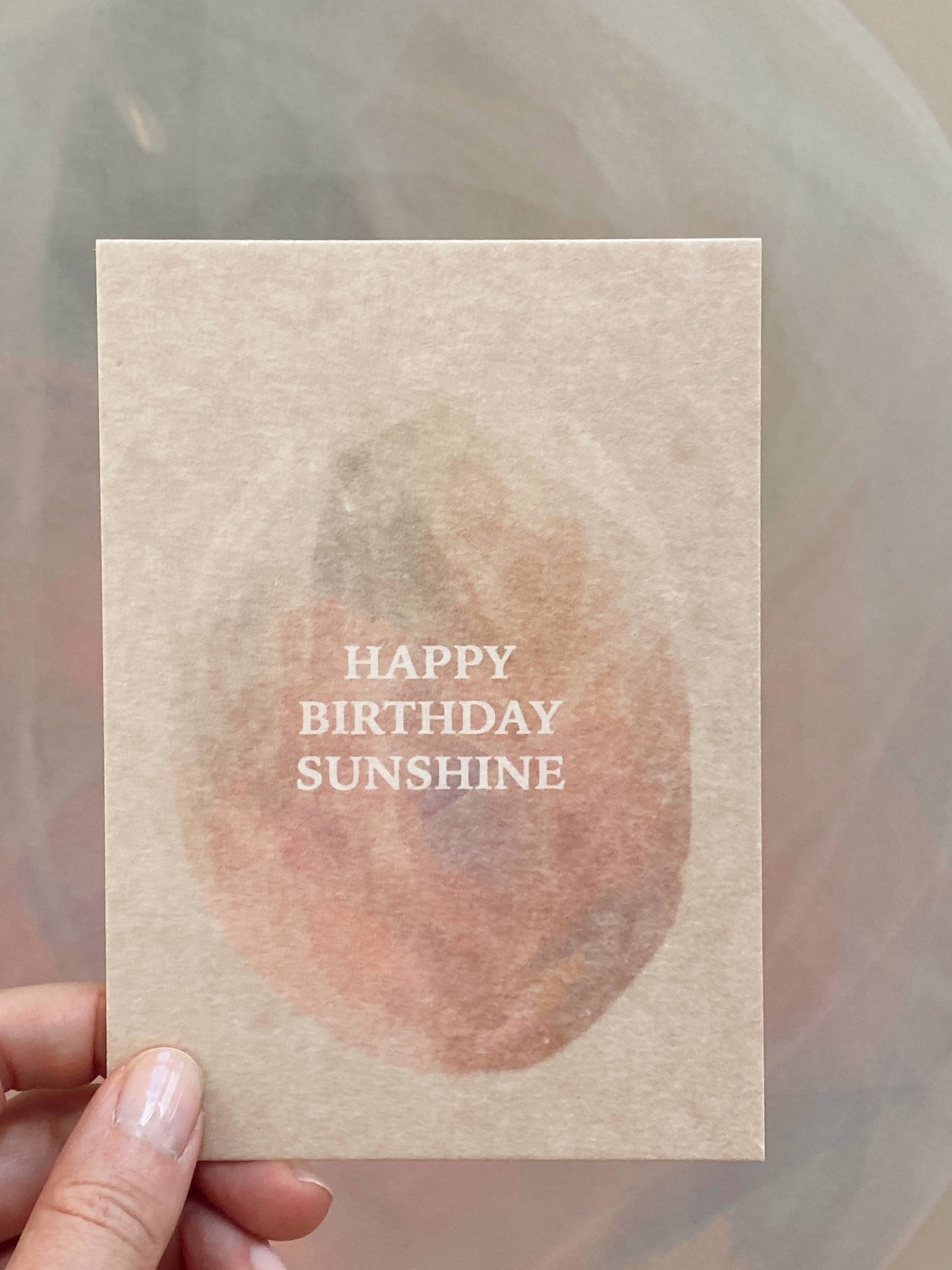 Happy Birthday Sunshine