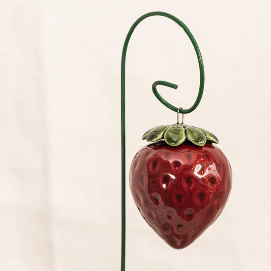 Erdbeere + Stab: Bordeaux