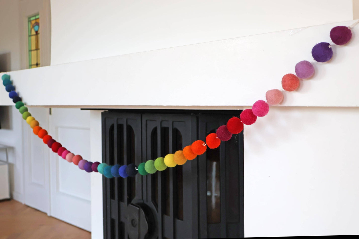 Regenbogen-Girlande für Kindergeburtstag und Partydekoration
