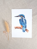 Postkarte Eisvogel von Jona Art A6