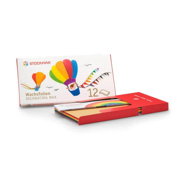 Stockmar Wachsfolien 12 Farben 200x100mm