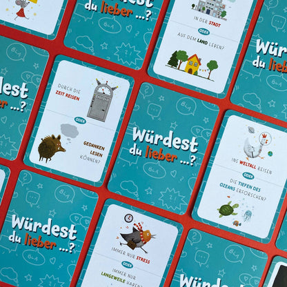 Würdest du lieber …? – Kartenspiel für Kinder