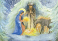 Postkarte Weihnachten im Wald von Ilona Bock A6